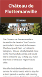 Mobile Screenshot of chateau-flottemanville.com